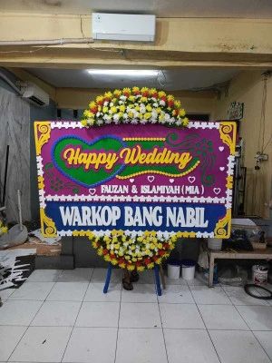 Papan Bunga di Tlogobulu Kaligesing