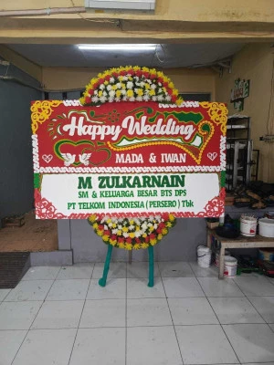 Papan Bunga di Tlogobulu Kaligesing