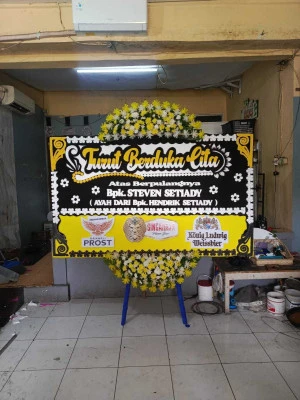 Papan Bunga di Tlogobulu Kaligesing