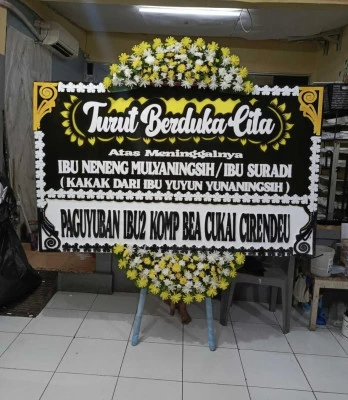Papan Bunga di Tlogobulu Kaligesing
