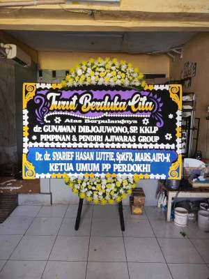 Papan Bunga di Tlogobulu Kaligesing